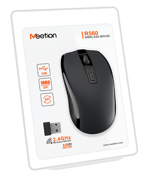 2.4G Wireless Laptop Optical Mouse MEETION R560