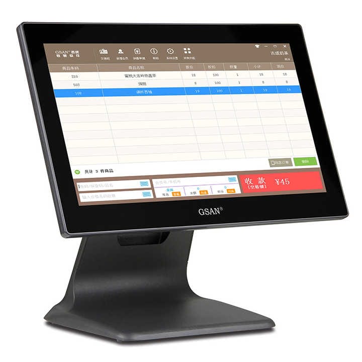 CPU IIntel Core I5 Touch Screen Type Capacitive Screen Hard Disk Capacity 128G SSD Product Name POS SYSTEM Screen shape Wide screen Screen Type LED Backlight Screen size 15.6 inches Second Display N/A Touch Screen capacitive touch Color Black Resolution 1366*768 Base material Metal