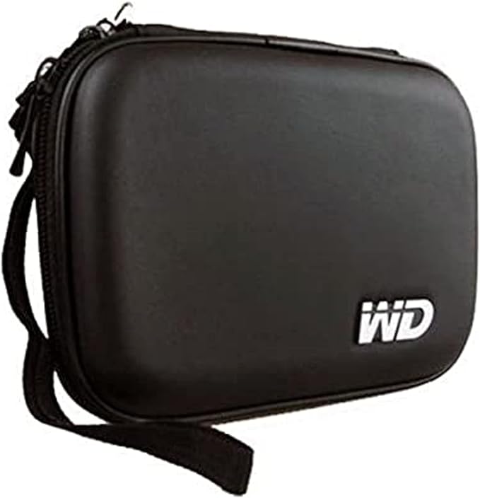 Western Digital External Hard Disk Bag - Black ; Designed to perfection