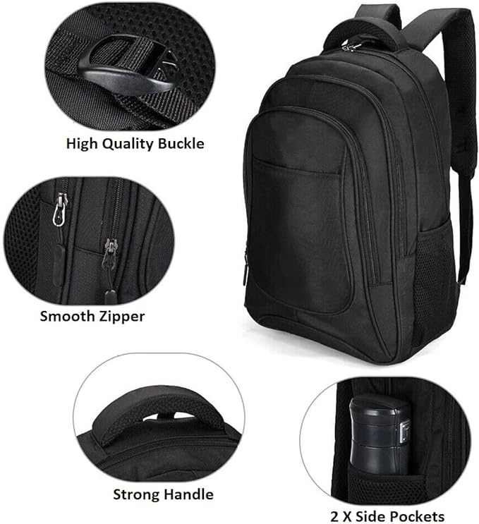  Black Laptop Backpack