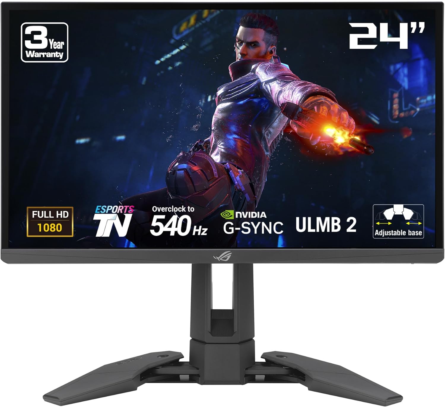 Asus Rog Swift Pro 24-inch Full HD 540Hz Gaming Monitor PG248QP