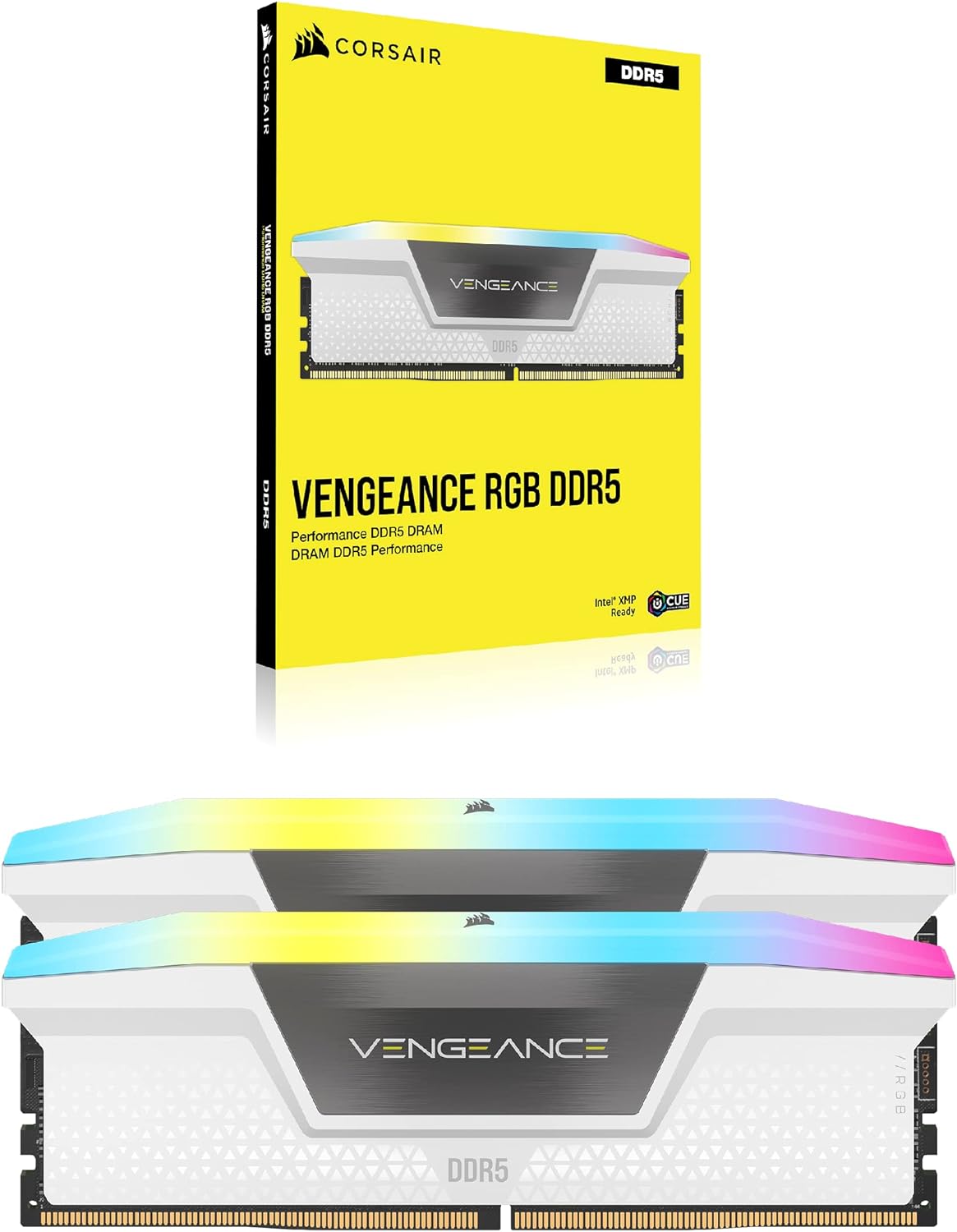 CORSAIR VENGEANCE RGB DDR5 RAM 32GB 5600MHz