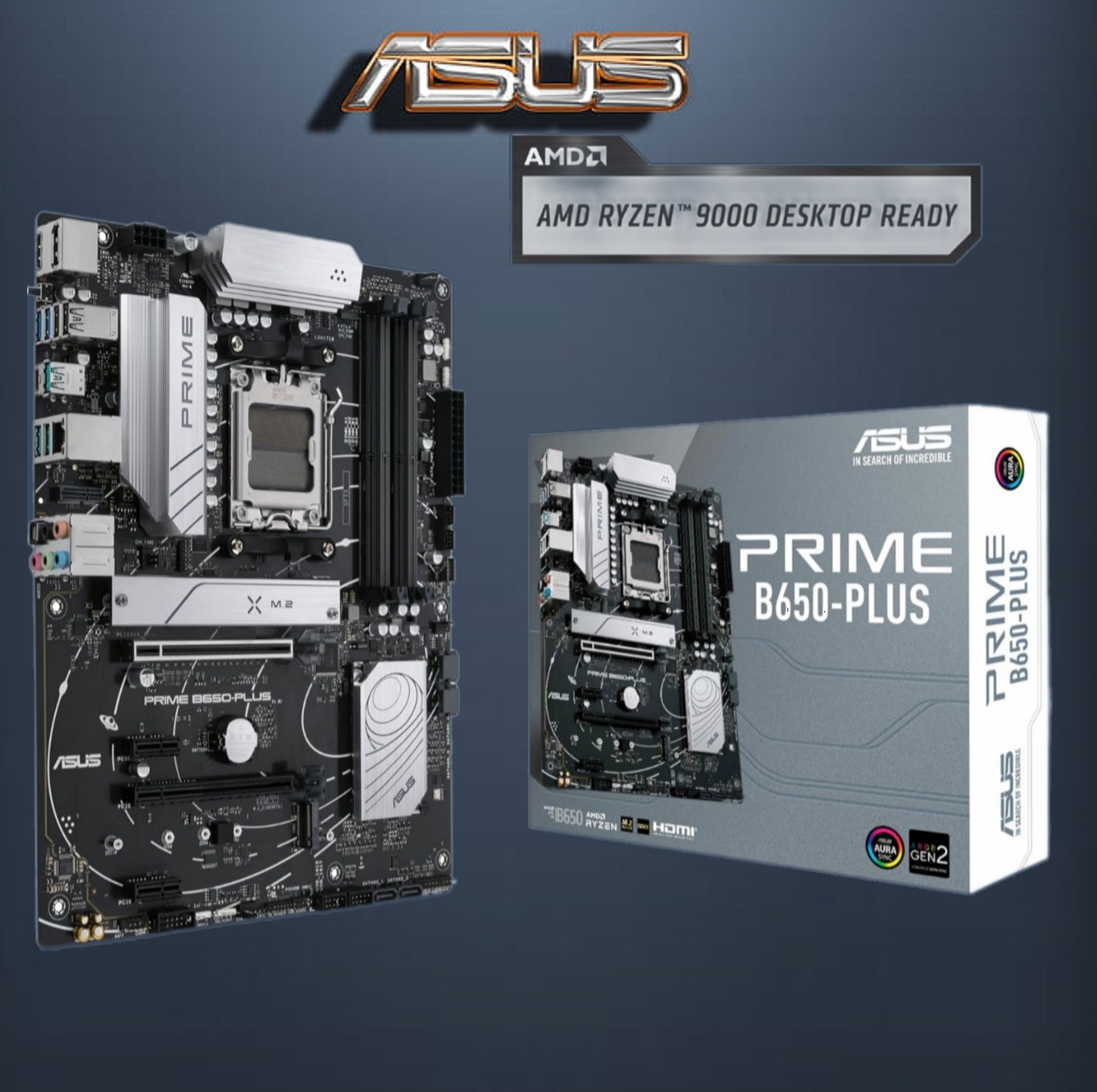 90MB1BS0-MVAAY0 B650-PLUS AMD B650 AM5 ATX motherboard DDR5 ASUS PRIME B650-PLUS AMD B650 AM5 Ryzen™ Desktop 9000 8000 and 7000 ATX motherboard