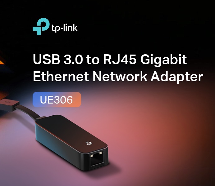 TP-Link USB to Ethernet Adapter (UE306)