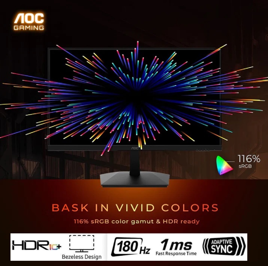 AOC 27G15N 27" Gaming Monitor