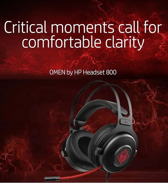 OMEN by HP Gaming Headset 800 with DTS Headphone