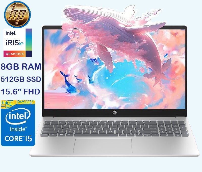 9Q355EA#ABV HP 15-fd0054ne i5-1334U 8GB DDR4 RAM 512GB SSD HP Laptop 15-fd0054ne Intel® Core™ i5-1334U | 8GB DDR4 RAM