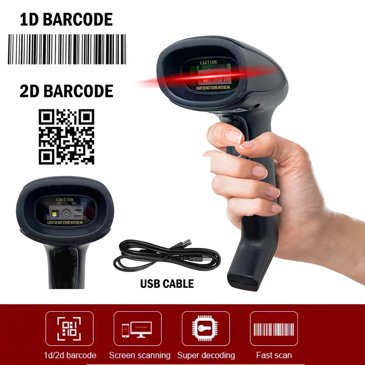 Laser Barcode Scanner