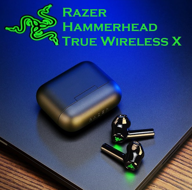 RZ12-03830100-CHINA Razer Hammerhead True Wireless X Earbuds Razer Hammerhead True Wireless X Earbuds