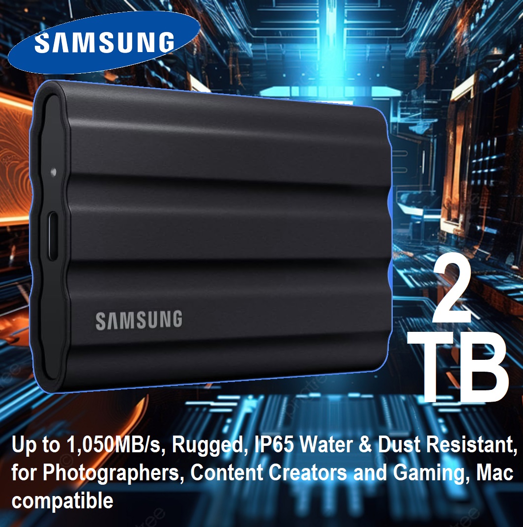 2TB SSD T7 Shield Portable SAMSUNG