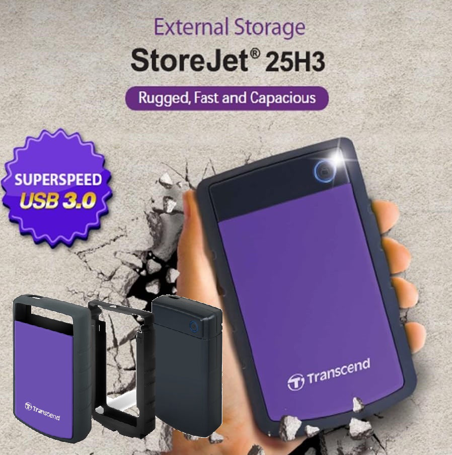 Transcend 2TB StoreJet Portable External HDD