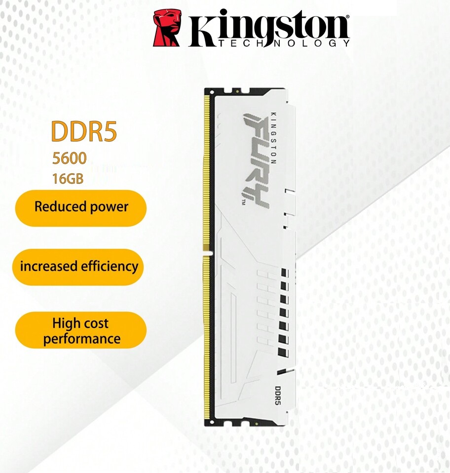 Kingston FURY Beast White 16GB 5600MT DDR5